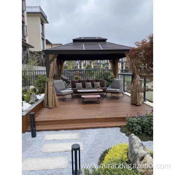 10' X 12' Outdoor Hardtop Gazebo for Sunshade